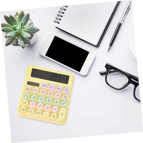 Calculadora mecánica pequeña DOITOOL portátil y resistente para oficina 2