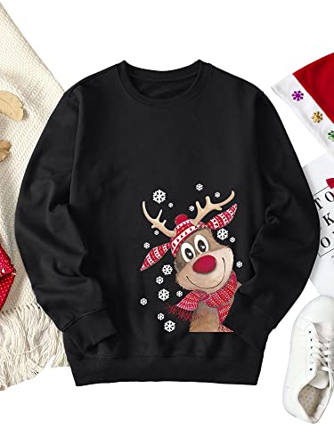 Weihnachtspullover für Damen von Dresswel mit Merry Christmas Druck