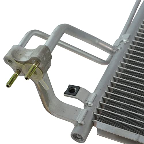 Image of TRQ A /C Condenser and Receiver Drier Assembly Compatible with 2006-2010 Hyundai Sonata 2006-2011 Azera 2006 Kia Optima US Market 5th Vin Digit E 2007-2010 Optima 2007-2010 Magentis
