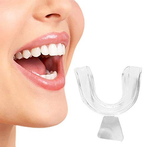 XIAOSI Health Care Safety Tooth Protector Surgeon Stop Teeth Grinding Sleep Aid Bruxism Dental Mouth Guard Teeth Covers Mouthguard Teeth Guard(Transparent)
