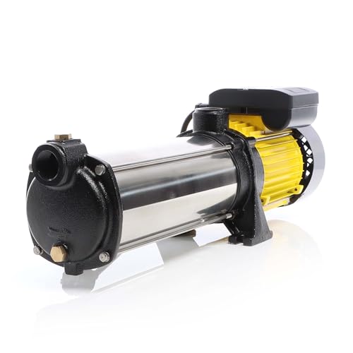Kreiselpumpe Wiltec 9000 l/h 2200 W für Haus und Garten