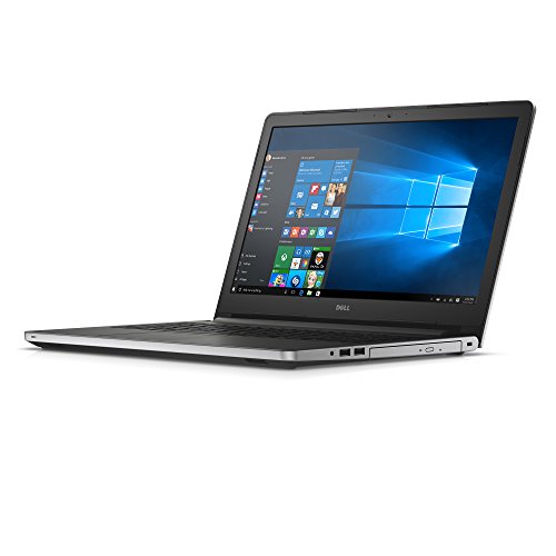 Image of Dell Inspiron 5559 15.6-inch Laptop (Intel Core i5-6200U /8 GB /1 TB /Win 10 /AMD Radeon 2GB DDR3), Silver with Pre-Loaded MS Office 2016 Home & Student Edition