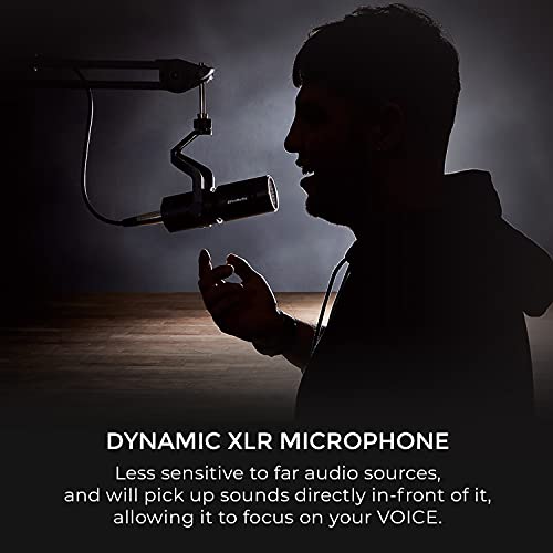 Avermedia Live Streamer Mic 330 - Creators Cardioid Dynamic Xlr Microphone For Live Streaming And Podcasting (Am330) ,Black #TOP3