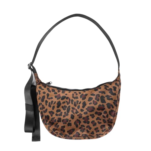 Image of Medium Nylon Crossbody Crescent Bag: Slouchy Style Shoulder Casual with Adjustable Strap