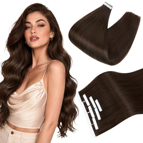 Ve Sunny Hair Tape in Hair Extensions Human Hair 22Inch Long