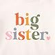 Big Sister T-Shirt Große Schwester Shirt Baby Ankündigung für Mädchen Outfits Sommer Kurzarm Tops Befördert zu Big Sister Tees Süßes Rundhals Tshirt Baumwolle Hemd(Weiß,12-18Monate)