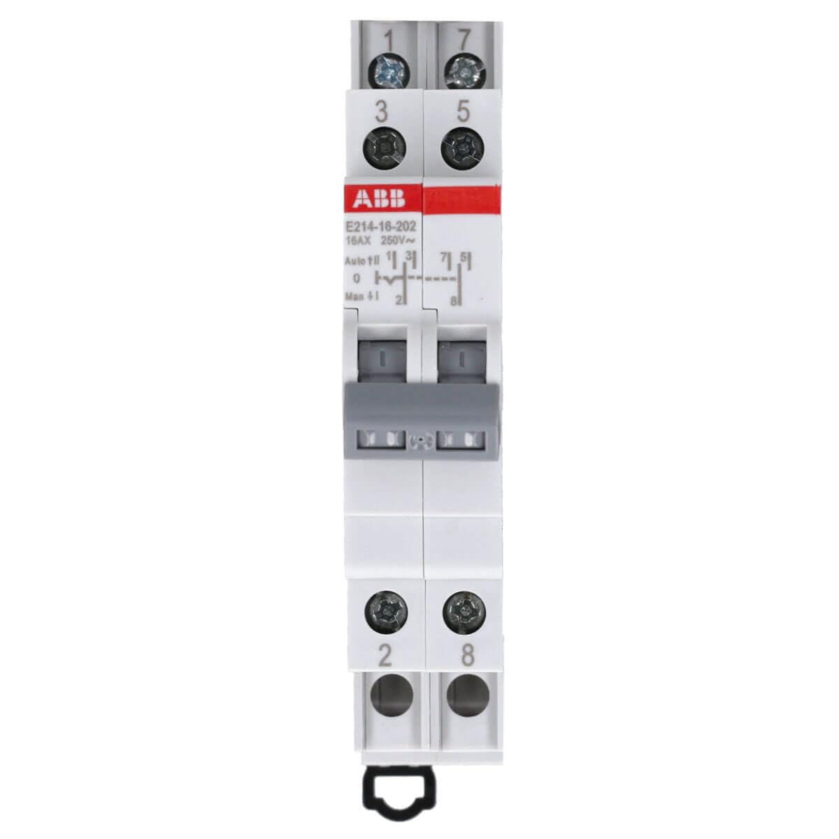 ABB E214-16-202 COMMUTATORE I-0-II 2P 16A