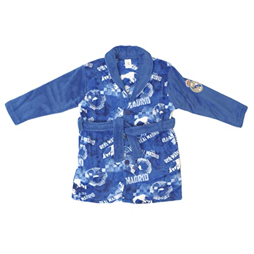 10XDIEZ Peignoir enfant real madrid 303 corail | (14 años - Bleu) Cover