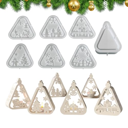 Moule en silicone pour lanterne de Noël sans risque de casse