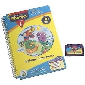 Spiral-bound Leappad Phonics Program: Lesson 1: Alphabet Adventure Book