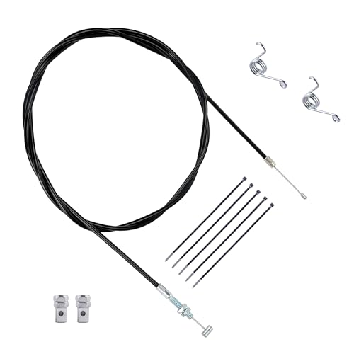 BlueStars - BlueStars 75-inch Throttle Cable - Compatible with 90cc 110cc 125cc 150cc 200cc 250cc Kandi GKA Black Widow Go Kart Go Cart, Yerf D-og Mini Bike, Gas Scooter, Pit Dirt Bike, Buggy, Motorcycle