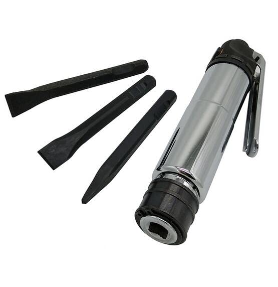 Jieotwice Mini Air Knife Shovel Chisel Pneumatic Air Scraper Set Industrial Welding Deburring Rust Removing Tool Pneumatic Chisel 3500RPM