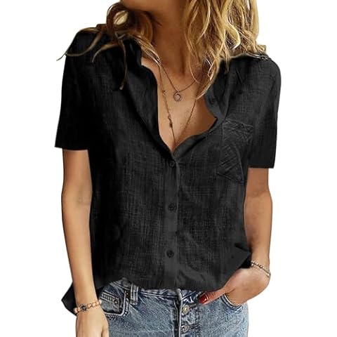 PASUDA Chemise Femme Été Cover