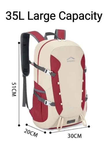 Mochila Plegable Ligera 20.1"x11.8"x7.9" con Múltiples Compartimentos miniatura 2