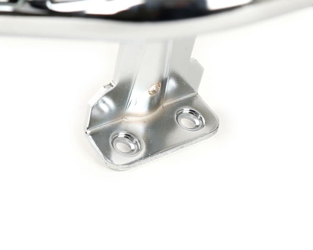 MOTONOSTRA Gepäckträger chrom klappbar hinten kompatibel für Vespa GT, GTL, GTV, GTS Super, GT60, 125, 200, 250, 300