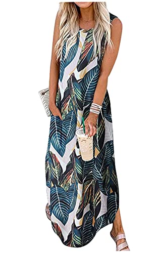Image of CHUNTIANRAN Maxi Dresses for Women Summer Outfits Boho Beach Long Dresses Casual Sundresses Resort Wear for Women 2026