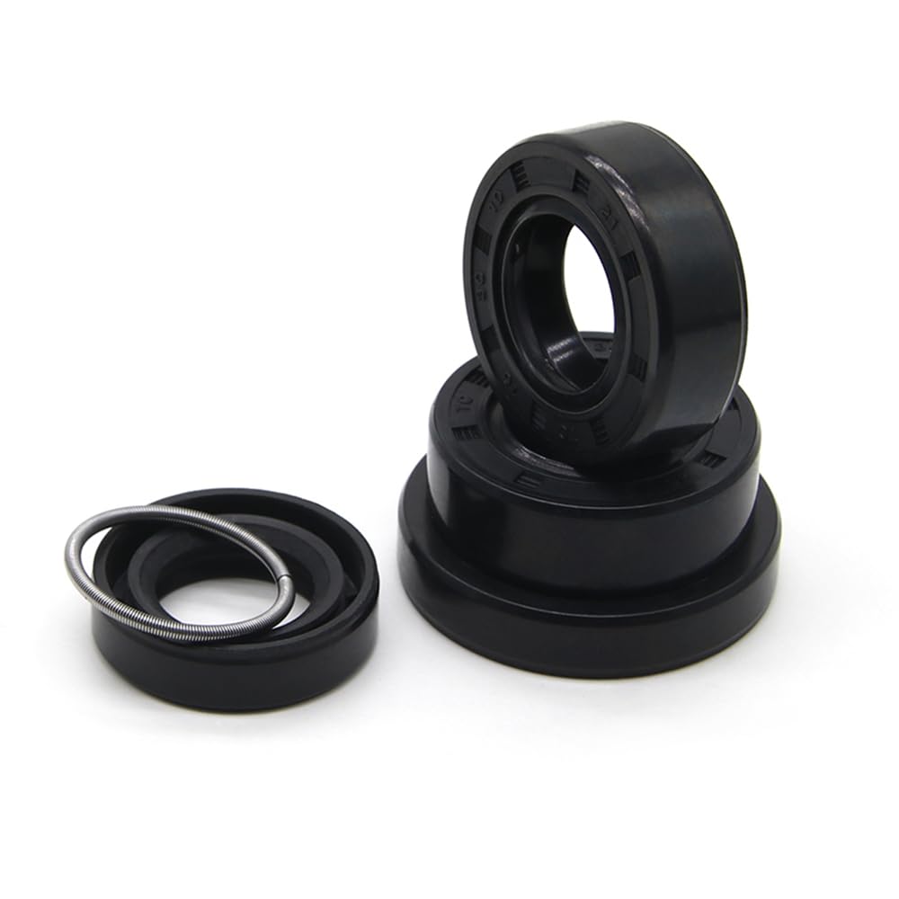 Guarnizioni A Doppio Labbro Per Albero In Gomma Nitrilica, Guarnizione Di Tenuta Metrica Per Auto, Nero, 16 Mm, 24 Mm, 4 Mm, 5 Pezzi - Foto 7