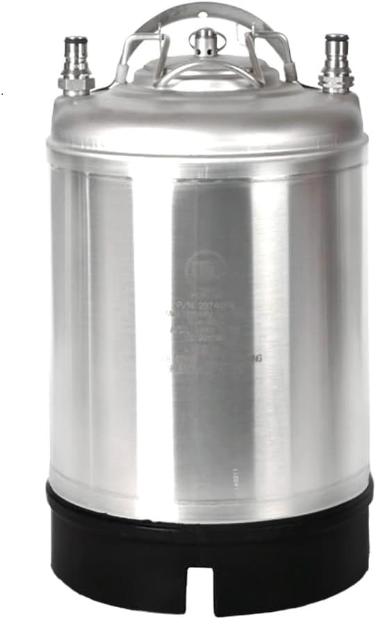 Two Pack of New AEB 2.5 Gallon Ball Lock Kegs with Single Handle
