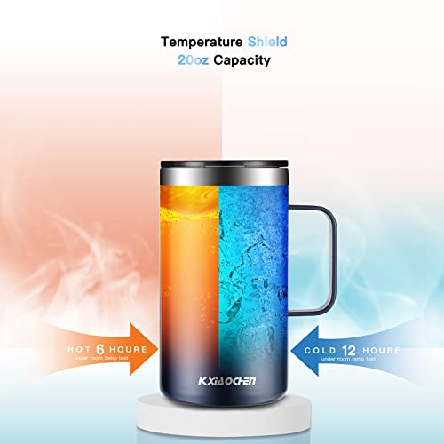 KXIAOCHEN 20oz Thermal Travel Coffee Mug