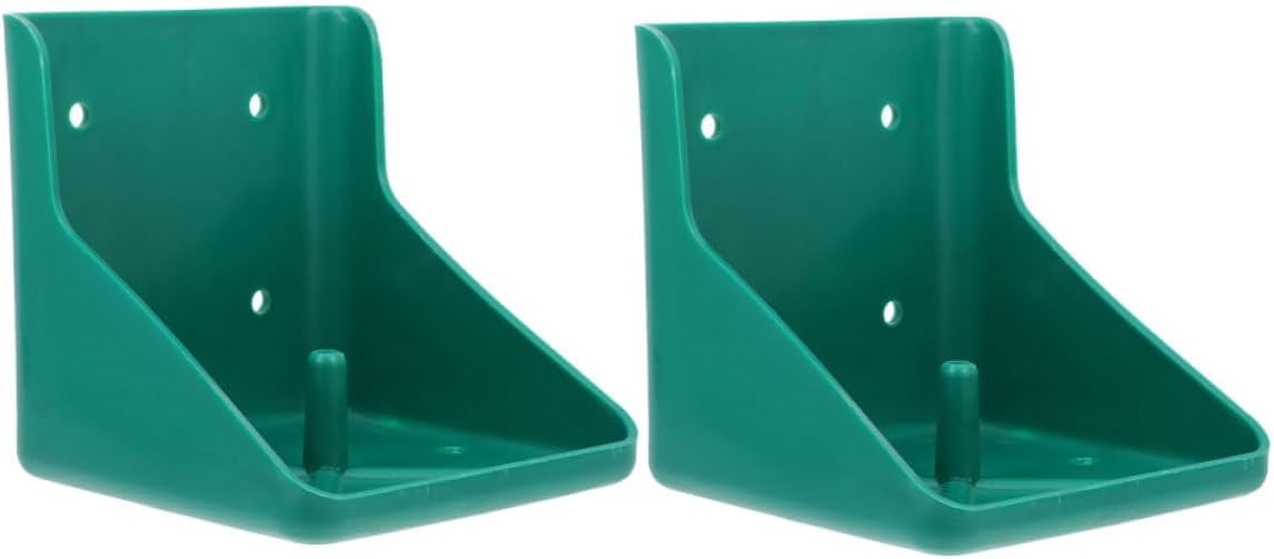 2pcs Salt Block Holder for Goats and Sheep Convenient Livestock Feeding Tray Sturdy Salt Licking Rack Stable Support