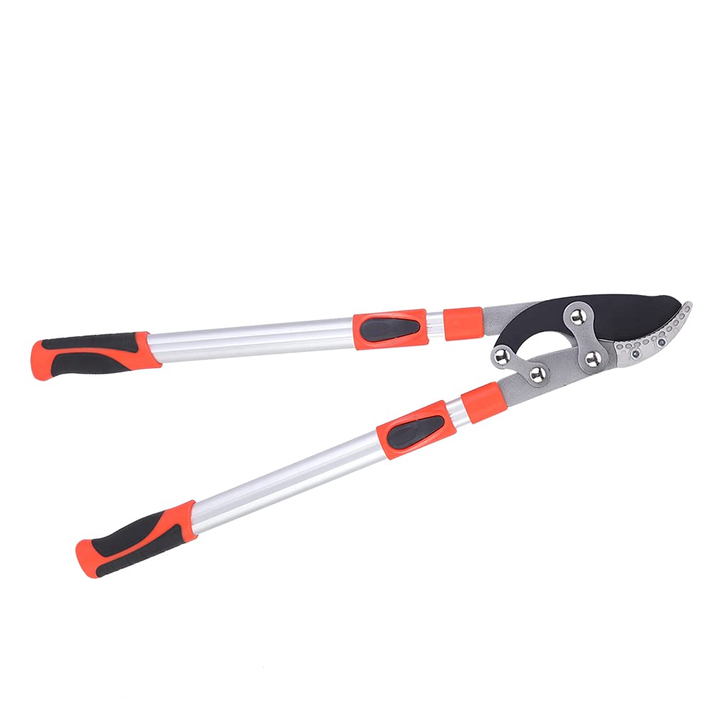 Tijeras de podar de jardín profesionales, mango telescópico ajustable de alta resistencia, tijeras de acero con alto contenido de carbono para podar árboles, flores, bonsái,