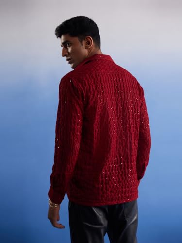 Image of VASTRAMAY Men's Shirt | Festive Ethnic Outfit For Rakhi