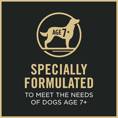Image of Purina Pro Plan Senior Wet Dog Food, 7 Plus, Beef & Rice, (12) 13 oz