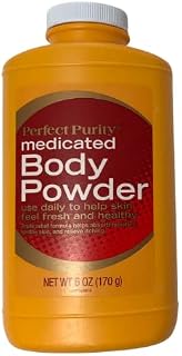 Medicated Body Powder Triple Relief Formula, Absorbs Moisture, Soothes Skin and Relieve Itching 6oz LABPP13206F-0 0