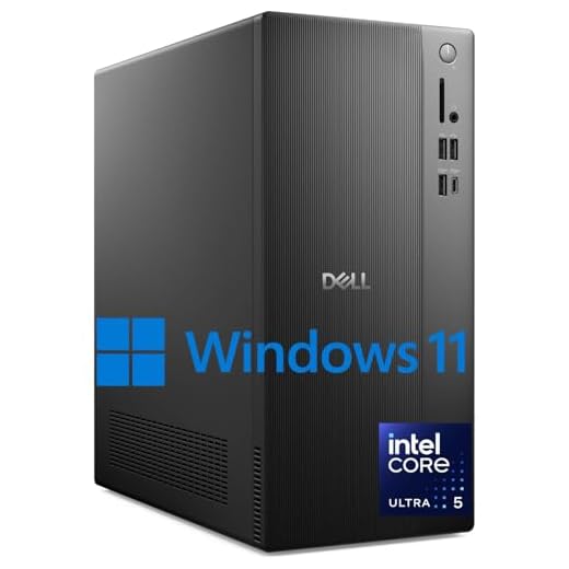 Dell ECT1250 Business Desktop, New OptiPlex Version - Intel Ultra 5-225, (10 Core, 10 Threads), 16GB DDR5 RAM, 512GB PCIe SSD, Ultra-Quiet Design, KB & Mouse, Windows 11