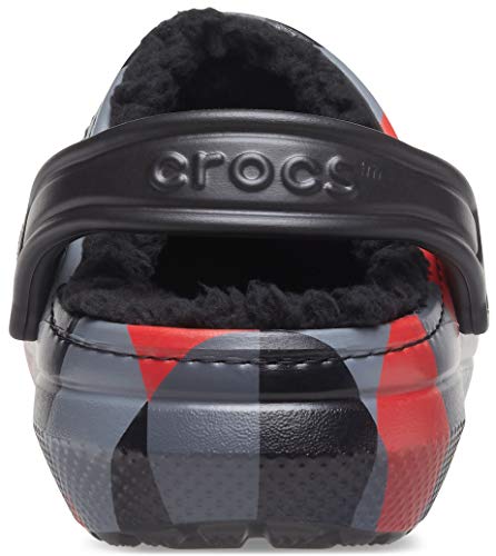 Image of Crocs Women's Classic Holiday Lined Fuzzy Clogs