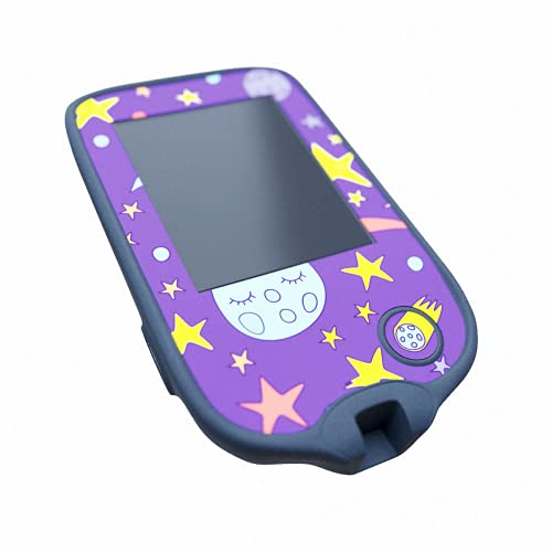 style Libre 1 and 2 Stickers for Readers and Sensors (Stars), Purple - Image 4