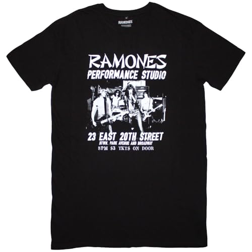 Ramones East Village T Shirt Robe Size M