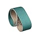 VSM Abrasives Zirconia Belt, 3/4 Inch x 20-1/2 Inches Long, 120 Grit, Medium Grade, Tear Resistant Flexible Cloth Backing, Pack of 20