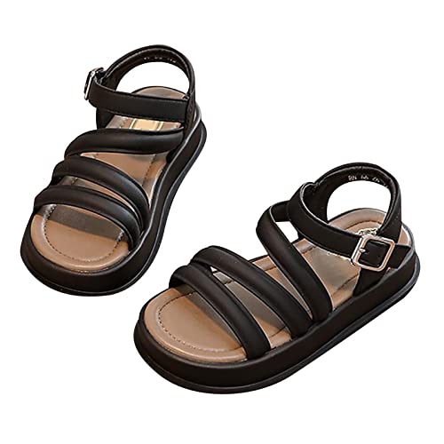 Kids Baby Girls Sandals Summer In Thick Bottom Solid Color Roman Sandals Sports Little Child/Big Kids Baby Shoes Girl