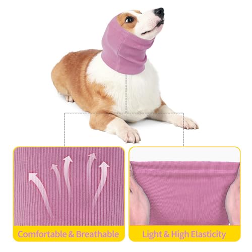Image of Nanaki Calming Ear Wrap - Quiet Dog Headband & Snood Ear Muffs for Anxiety Relief & Noise Reduction