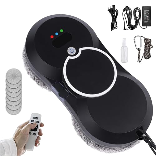 Robot De Limpieza De Ventanas, Robot De Limpieza De Ventanas Inteligente Automático Eléctrico Con Pulverización De Agua, Limpiador De Ventanas Con Mando A Distancia, Con Succión Fuerte 5600pa, Robot De Limpieza De Ventanas, Robot De Limpieza De Ventanas Inteligente Automático Eléctrico Con Pulverización De Agua, Limpiador De Ventanas Con Mando A Distancia, Con Succión Fuerte 5600pa,