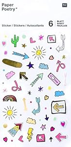 Paper Poetry Magical Summer Pfeile Sticker