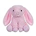 Apricot Lamb-Juguetes Peluche de Conejito Rosa Animal de Peluche Suave,Ideal para niños de 3 años o más y Adultos(Conejito Rosa,20cm)