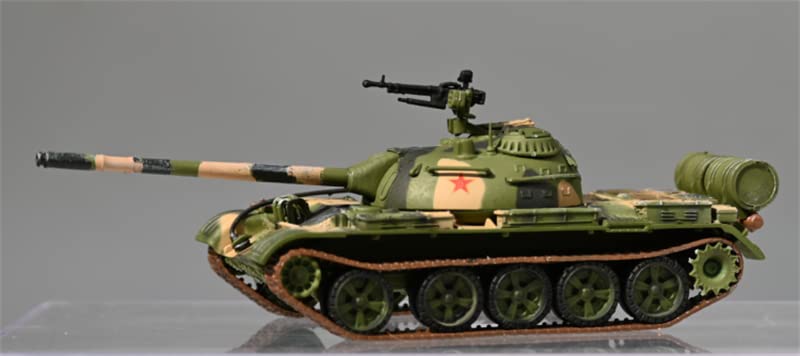 Réservoir 3R type 59 WZ120 réplique 1/72 ABS peinte sans montage pour collectionneur