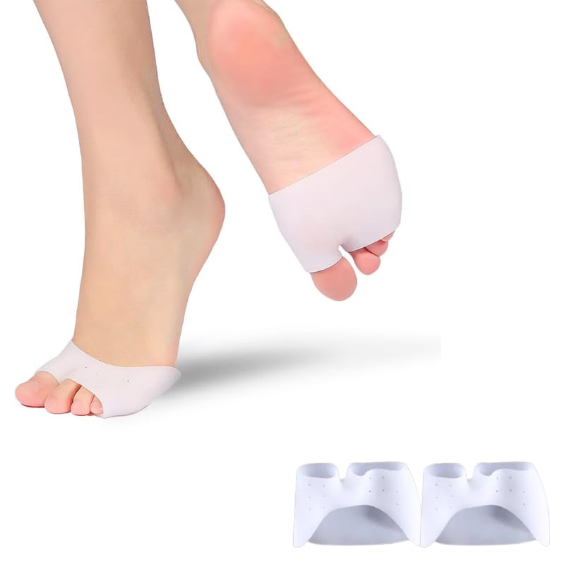 The Sole Care Open Toe Sleeves | Half Toe Sleeve Metatarsal Pads| Ball of Foot Cushions for Calluses and Blisters | Men and Women | Perfect for High Heel Shoes (1 Pair) (B0CWXW5YBN) Amazon Price History, Amazon Price Tracker