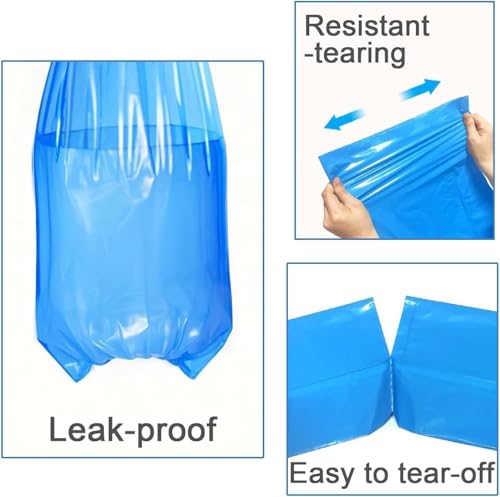 Image of Diaper Pail Easy Roll Refill Bags, Compatible with Genie Easy Roll Signature and Platinum Pails, Each 30 Bags Holds Up to 1410 Newborn Diapers, 7-Layer Odor-Barrier Technology, 4 Pack (120 Bags)