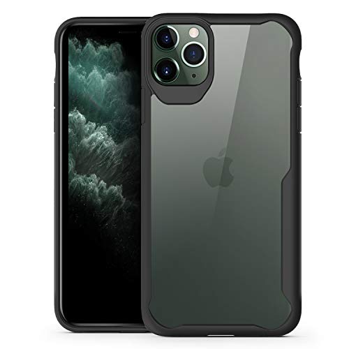 Olixar Funda para el iPhone 11 Pro NovaShield -Bumper- Compatible Carga inalámbrica - Negra Cover