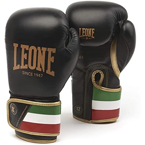LEONE 1947, Boxhandschuhe, Unisex-Erwachsene, Schwarz, 10 OZ Cover