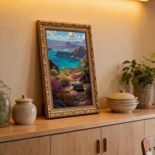 Impression sur toile Galapagos décoration murale salon 40x61