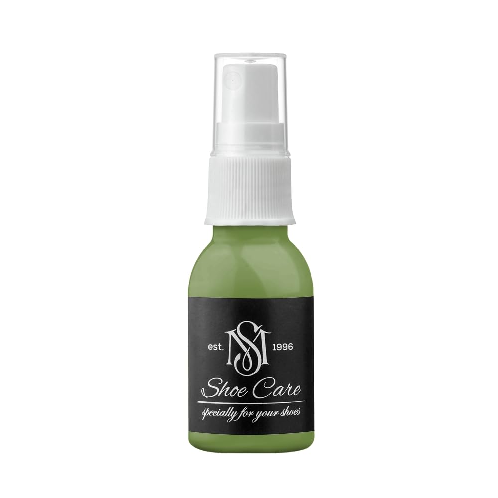 Spray do zamszu i nubuku - NCS S 4040-G40Y Głębokie Awokado - Renowator koloru i impregnat do zamszu, nubuku, weluru marki MAVI STEP - 50 ml / 1.70 fl oz