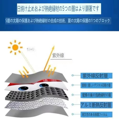 Kenvana カーズ 車用フロントサンシェード