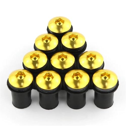 lWLbg 10 5MM I[goC{g tgKXtlWLbg ɓKCBR 600RR 1000RR CBR600RR CBR1000RR ɓKt@CAu[h 2008-2023p {fB{g(Gold)