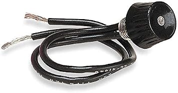 Carling Technologies Rotary Switch, Contact Form SPST, Number of Connections 2, Terminals 6" Wire Lead - R-135-BL