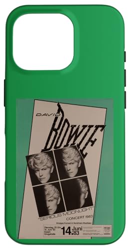 Official ���� David Bowie Serious Moonlight Tour Essen Germany �X�}�z�P�[�X iPhone 16 Pro �p