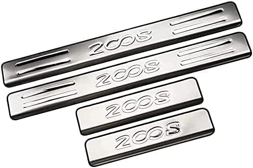 Protections De Seuil De Porte En Acier Inoxydable - Lot De 4 - Pour Peugeot 2008 (2014-2021)